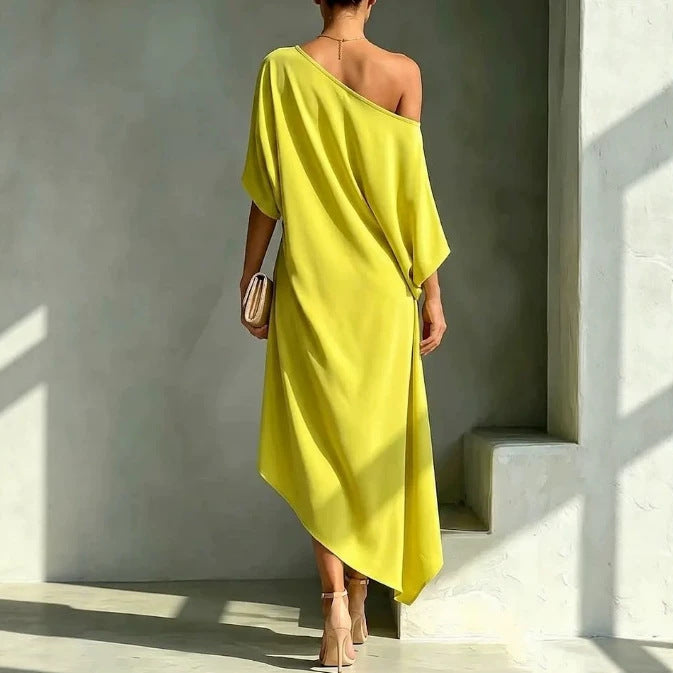 Camilla – Abito elegante asimmetrico