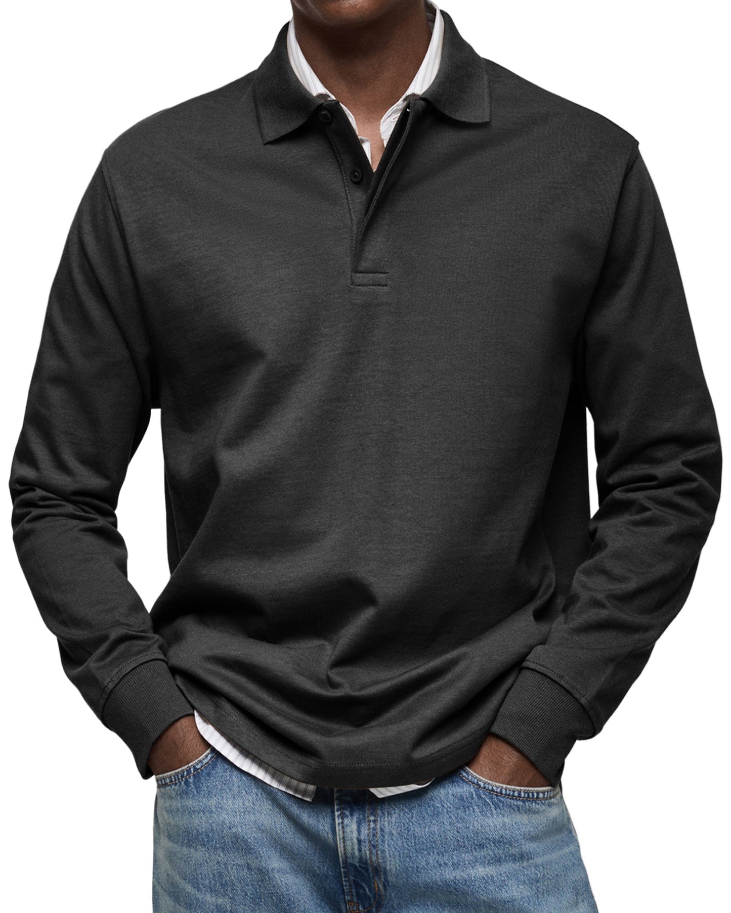 Alberto | Polo de manga larga lujoso