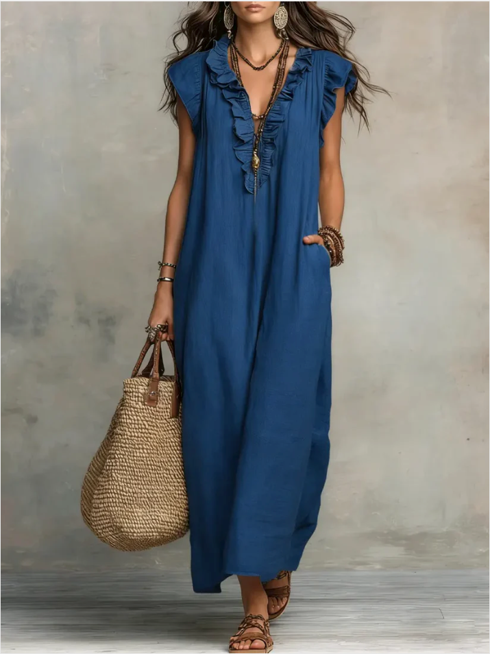 Camelia | Vestido largo bohemio