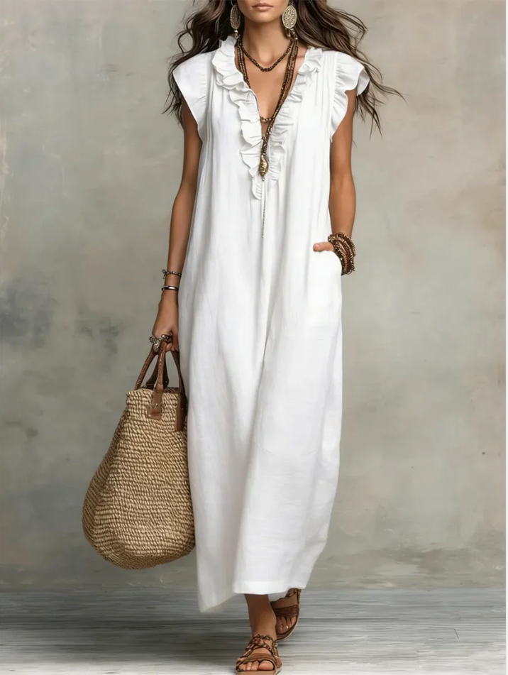 Camelia | Vestido largo bohemio