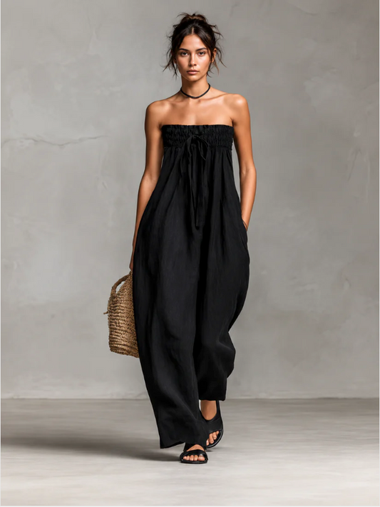 Nina | Mono Elegante Sin Tirantes