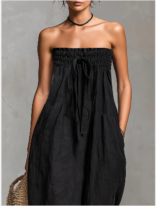 Nina | Mono Elegante Sin Tirantes