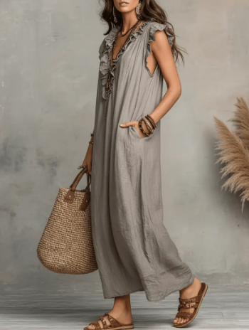 Camelia | Vestido largo bohemio