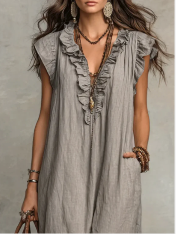 Camelia | Vestido largo bohemio