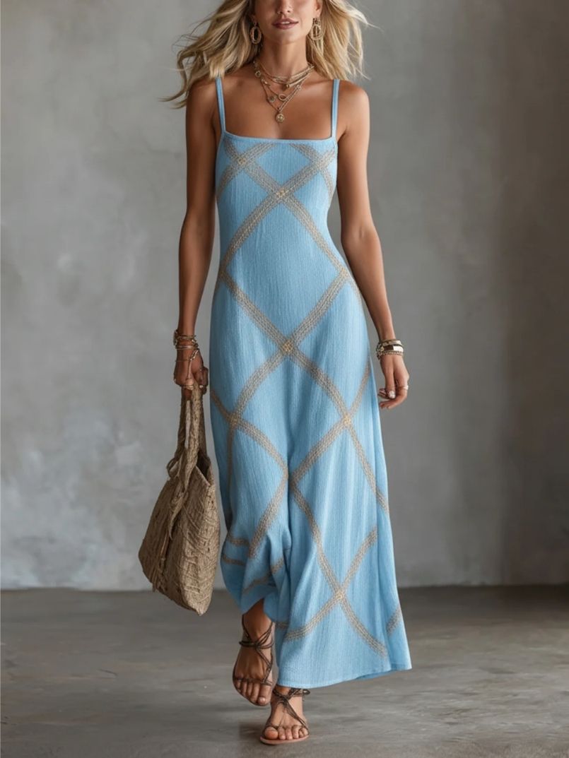 Moretti™ | Abito Maxi Elegante d'Ispirazione Mediterranea