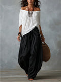 Paula™ | Set boho con pantaloni a palloncino