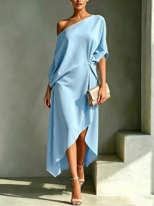 Camilla – Abito elegante asimmetrico