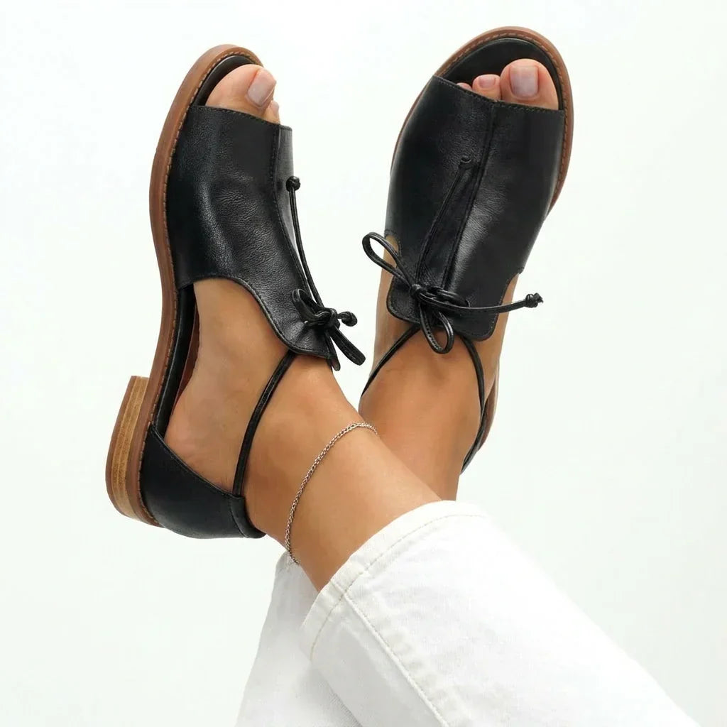 Sandalias Julieta con Cordones